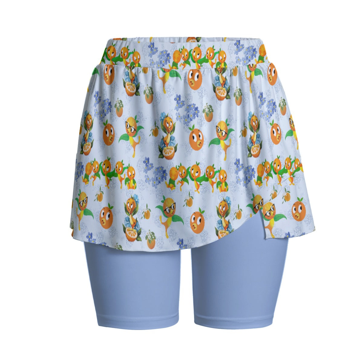 Classic Orange Bird Women's Sports Skorts