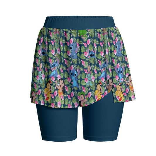 Hawaiian Alien Women's Sports Skorts