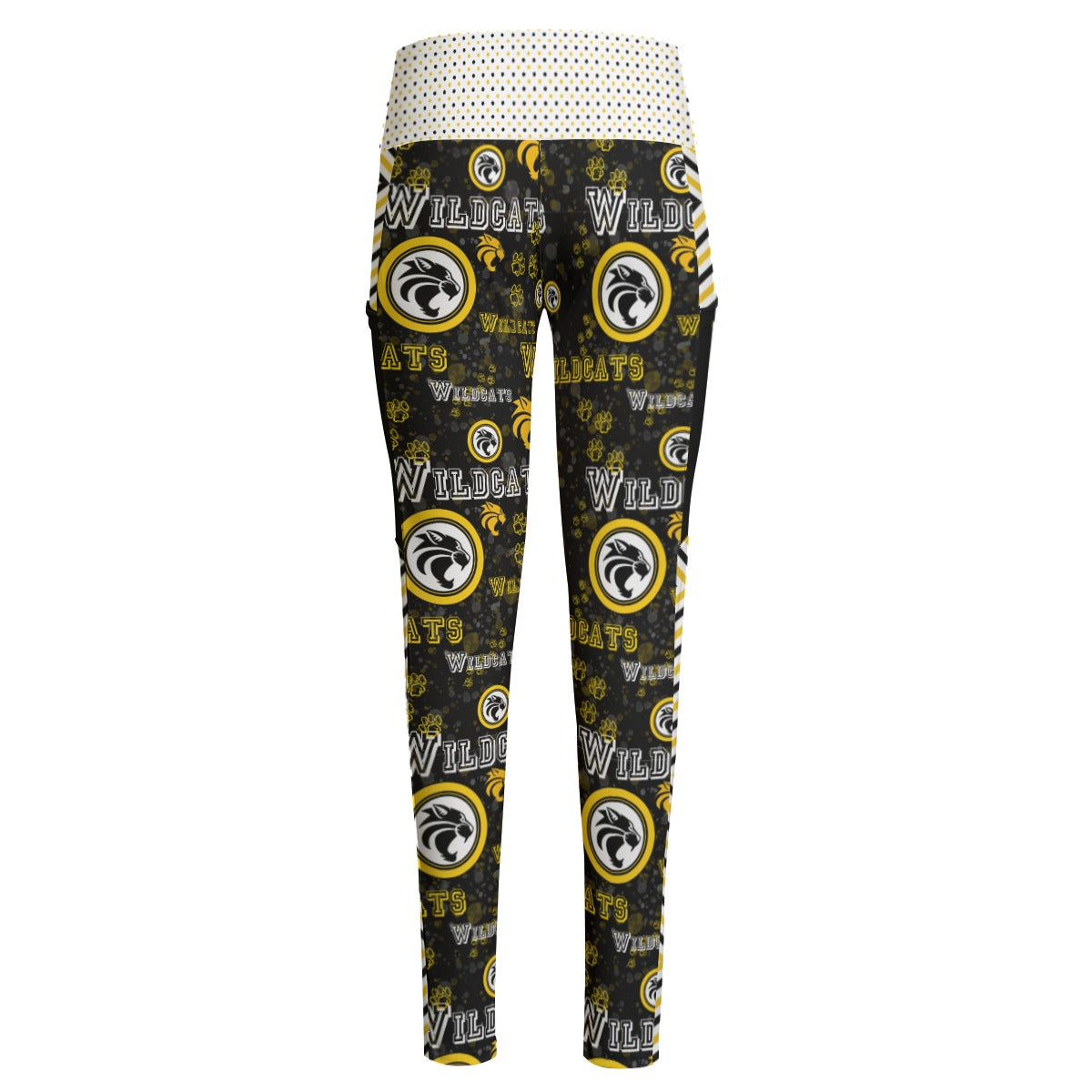 Wildcats Women's High Waist Leggings With Side Pocket