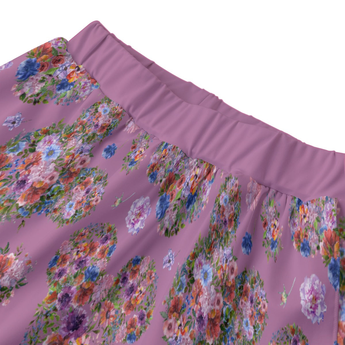 Floral Mouse Women's Sports Skorts