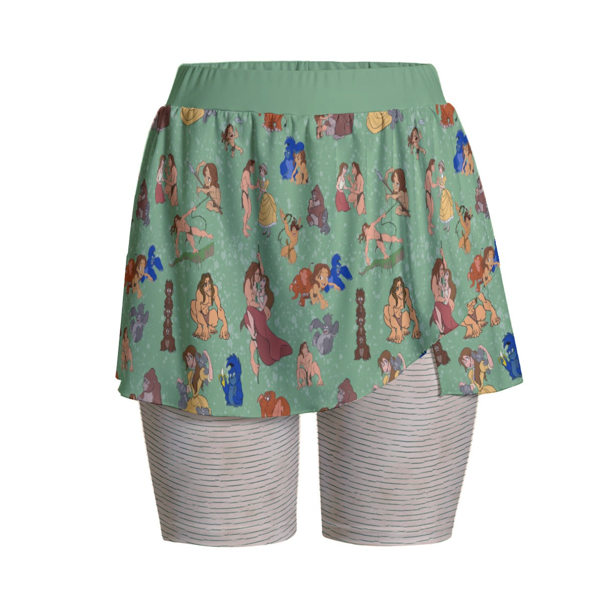 Jungle Man Women's Sports Skorts