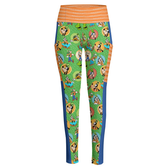 Gawrsh! Women's High Waist Leggings With Side Pocket