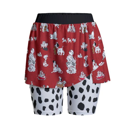 Dalmatian Women's Sports Skorts