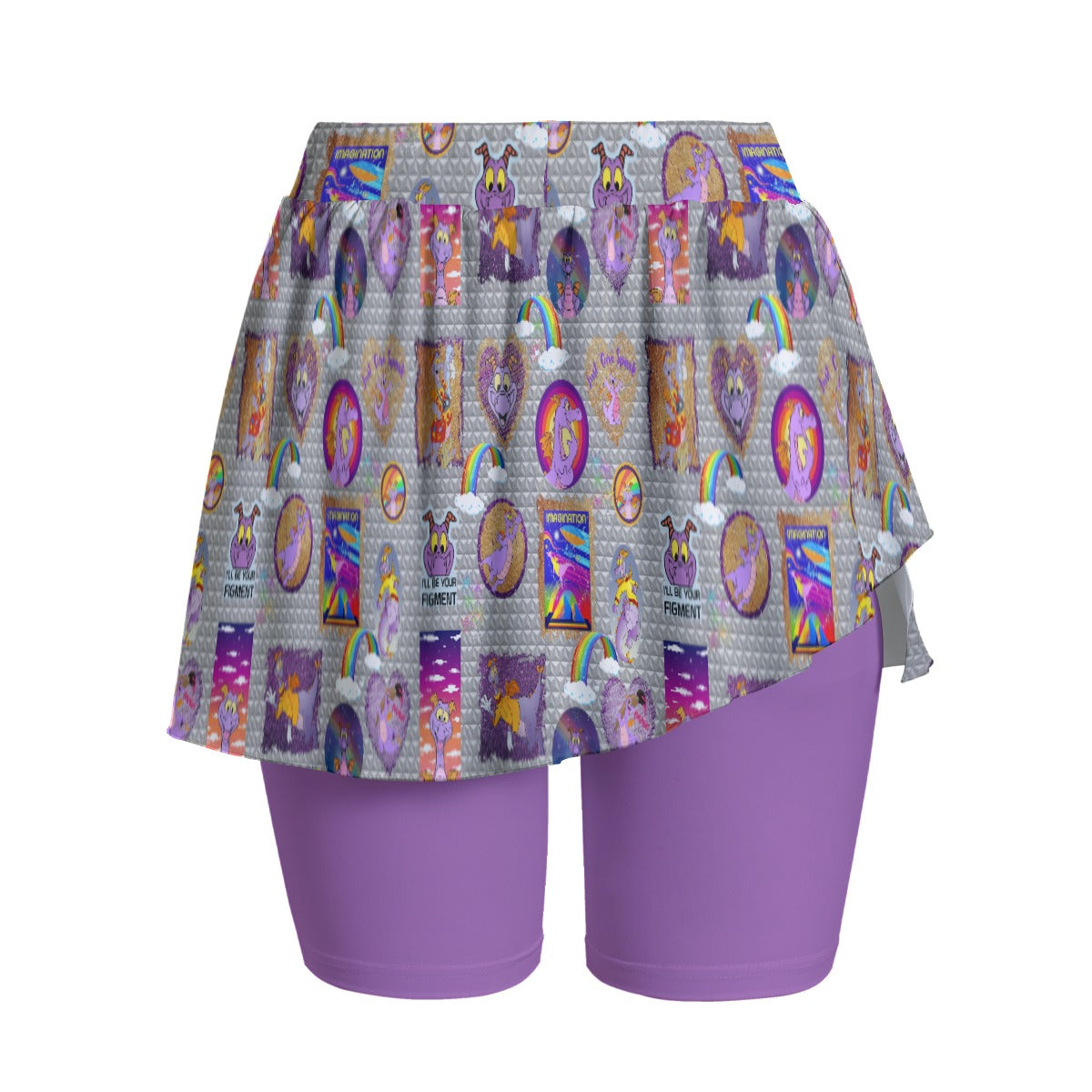 Purple Dragon Women's Sports Skorts