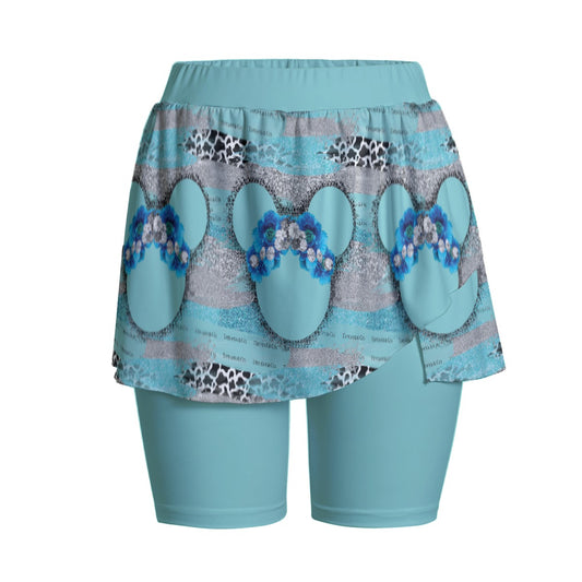 Bling Mouse Women's Sports Skorts