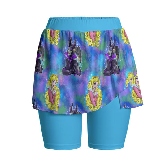 Sleepy Princess Women's Sports Skorts