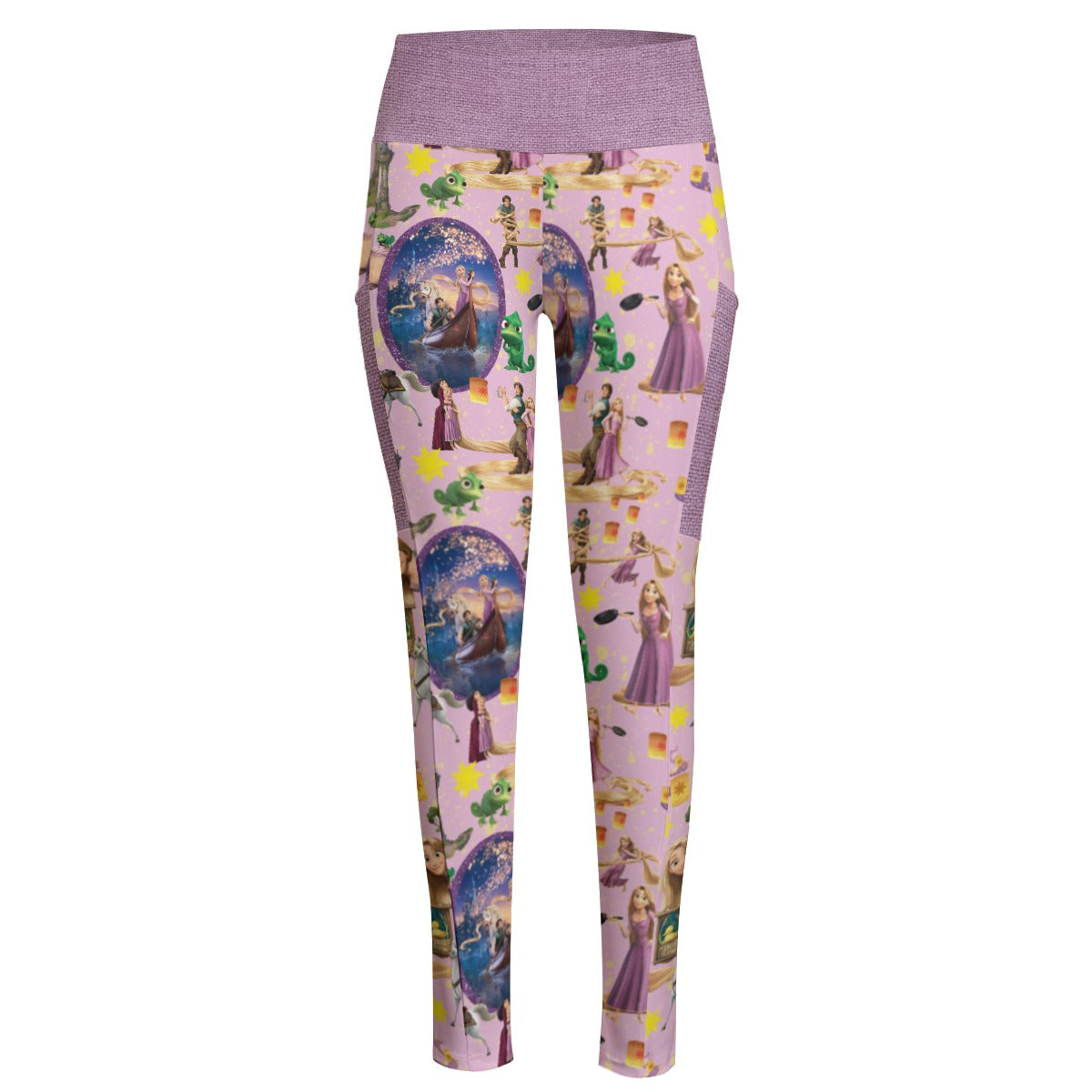 Floating Lanterns Women's High Waist Leggings With Side Pocket