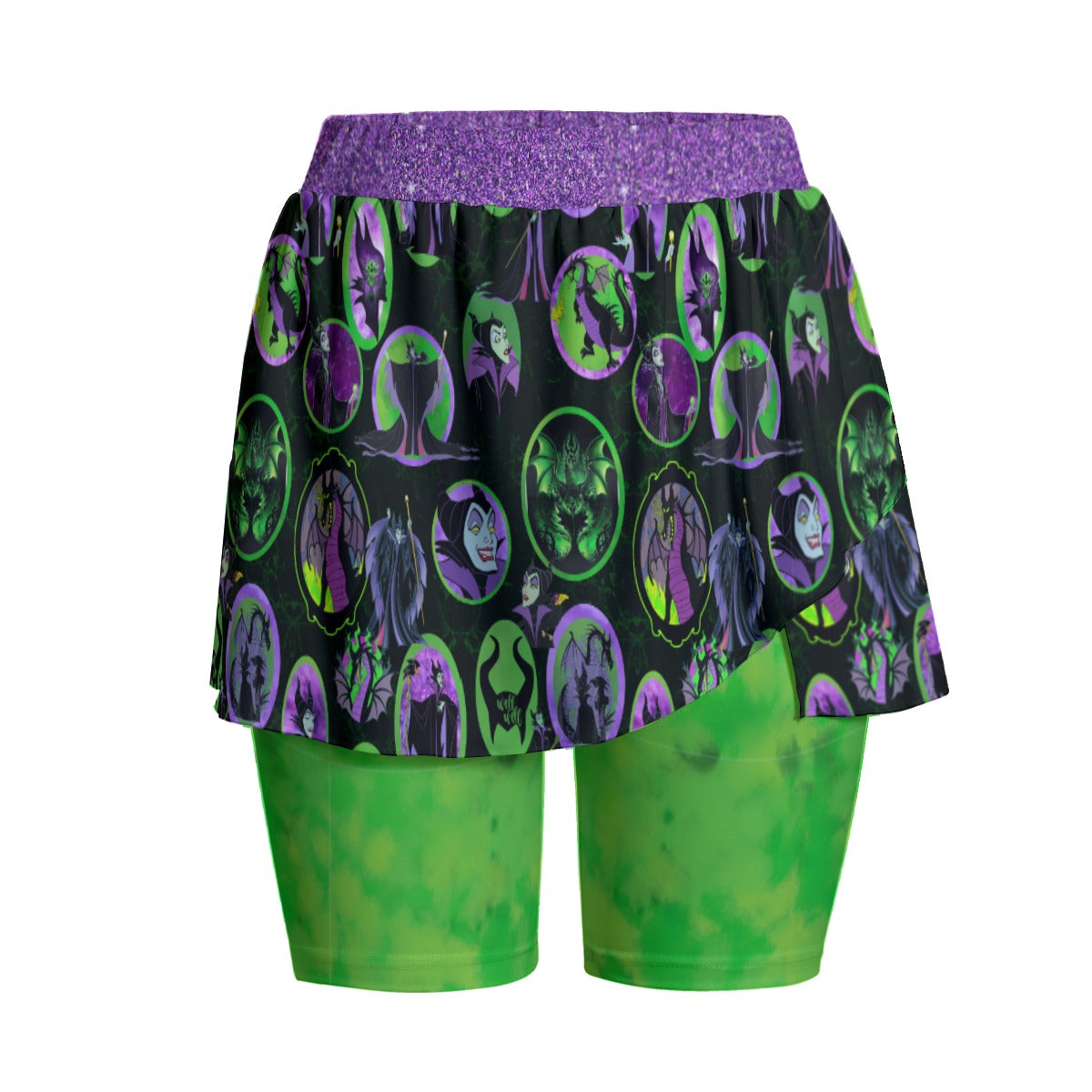 Evil Fairy Flames Women's Sports Skorts