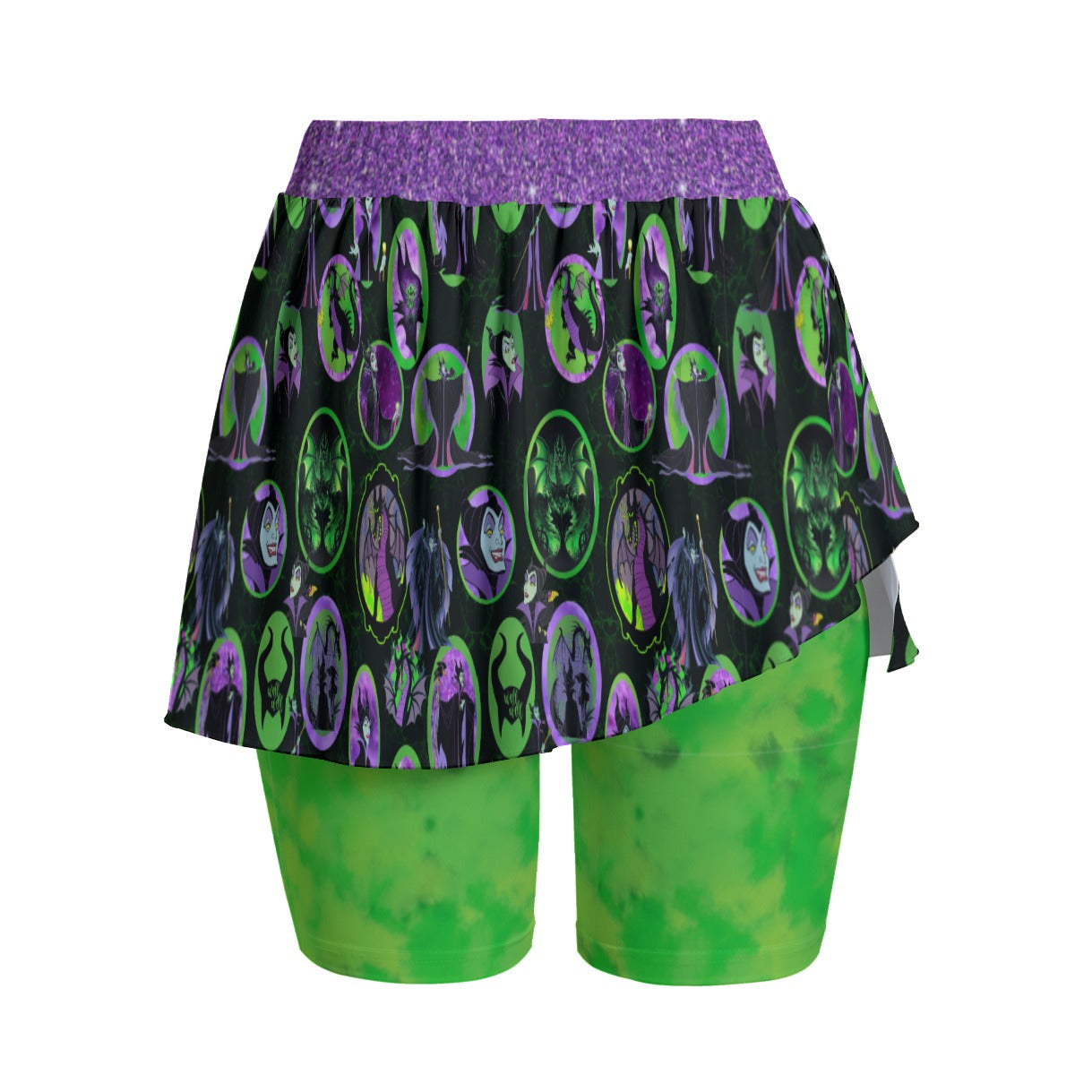 Evil Fairy Flames Women's Sports Skorts