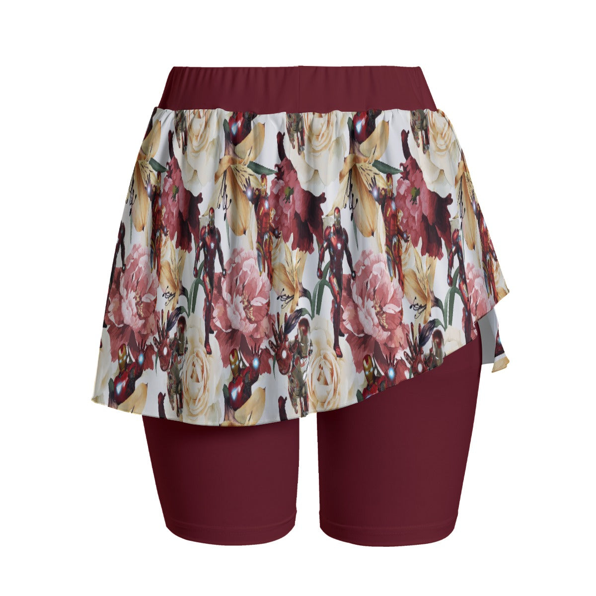 Floral Iron Women's Sports Skorts