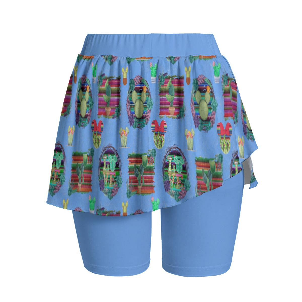 Mouse Cactus Women's Sports Skorts