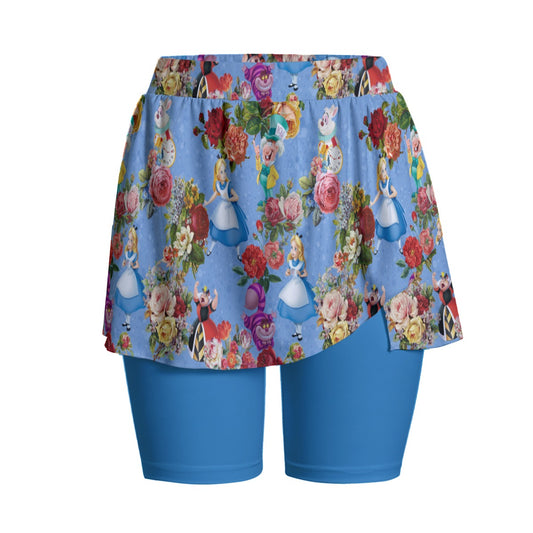 Wonderland Women's Sports Skorts