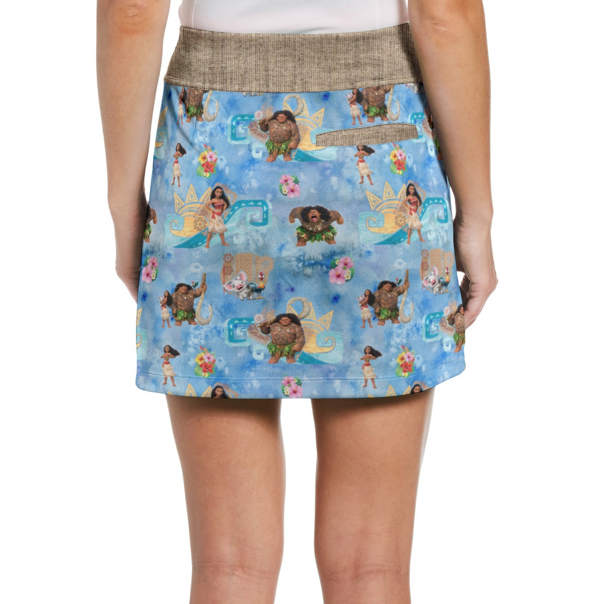 Island Girl Women's Middle-Waisted Skorts