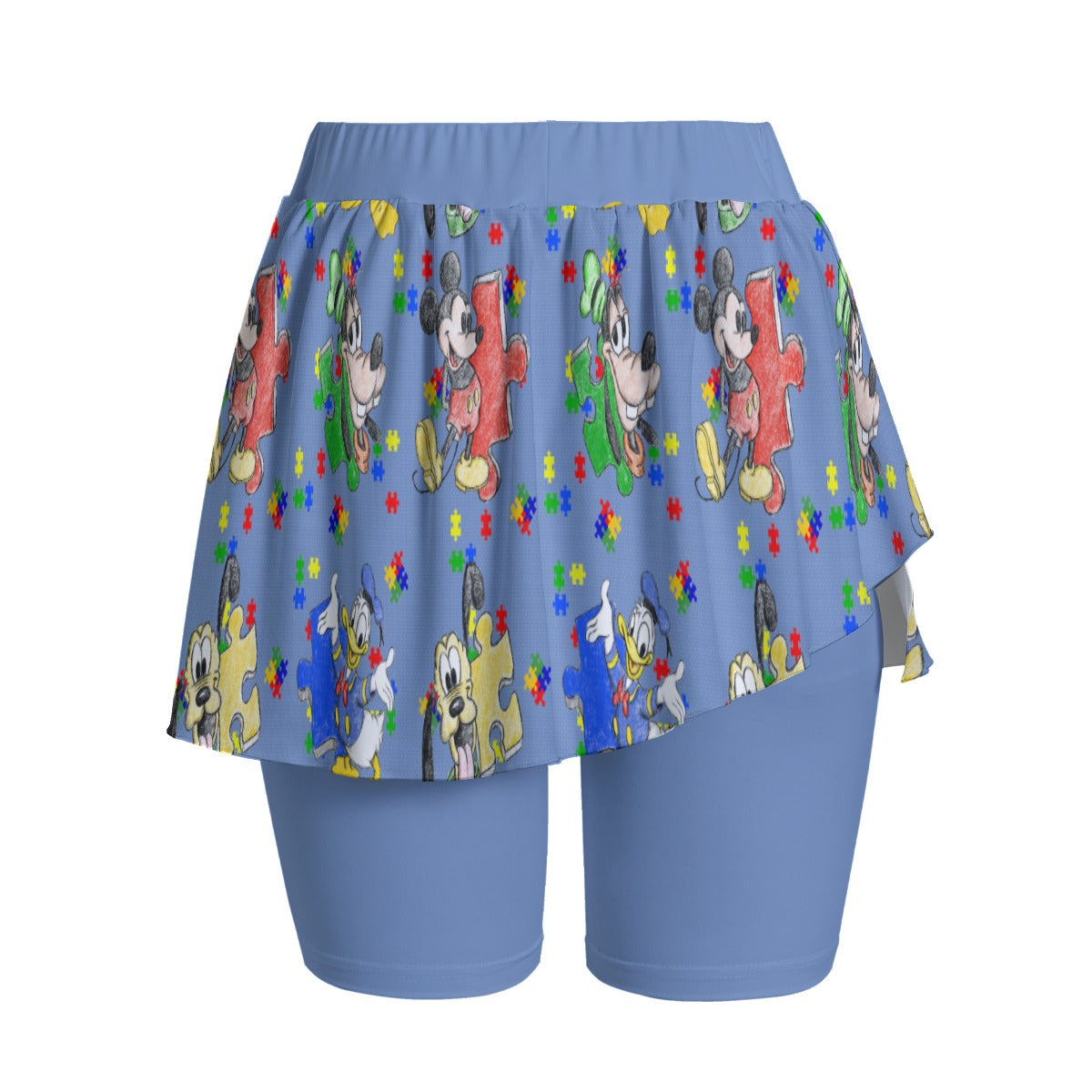 Puzzle Piece Pals Women's Sports Skorts