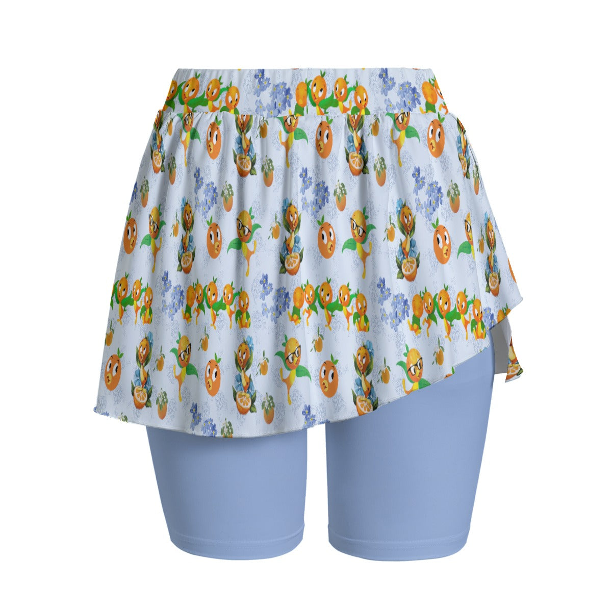 Classic Orange Bird Women's Sports Skorts