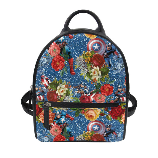 Comic Cap Small Backpack