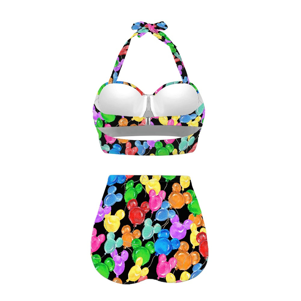 Mouse Balloons Two-piece Swimsuit