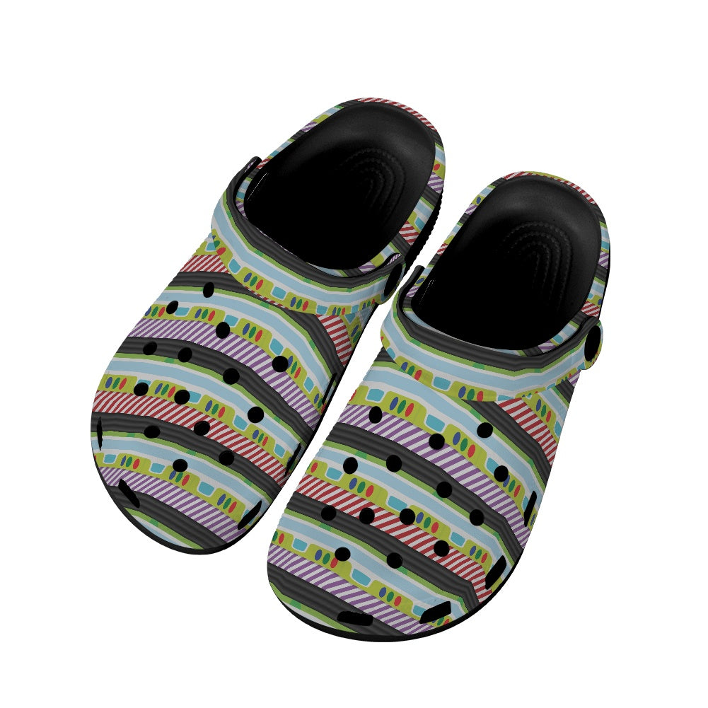 Toy Box- Buzz- Adult Crocs Black Sole