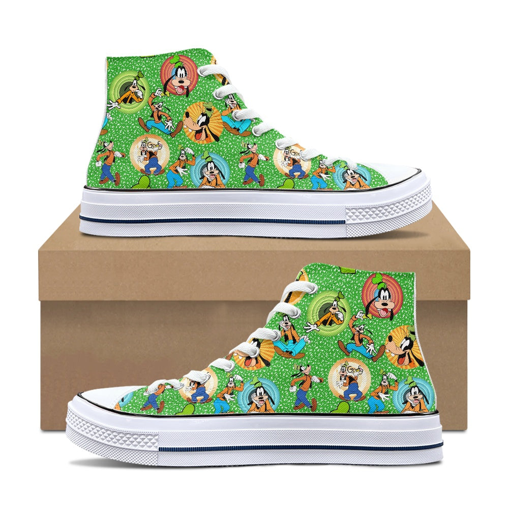 Gawrsh! High Top Canvas Shoes