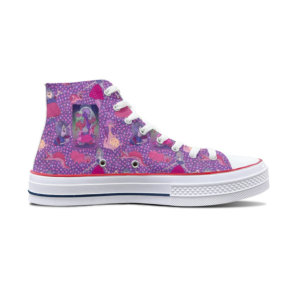 Mad Madam High Top Canvas Shoes