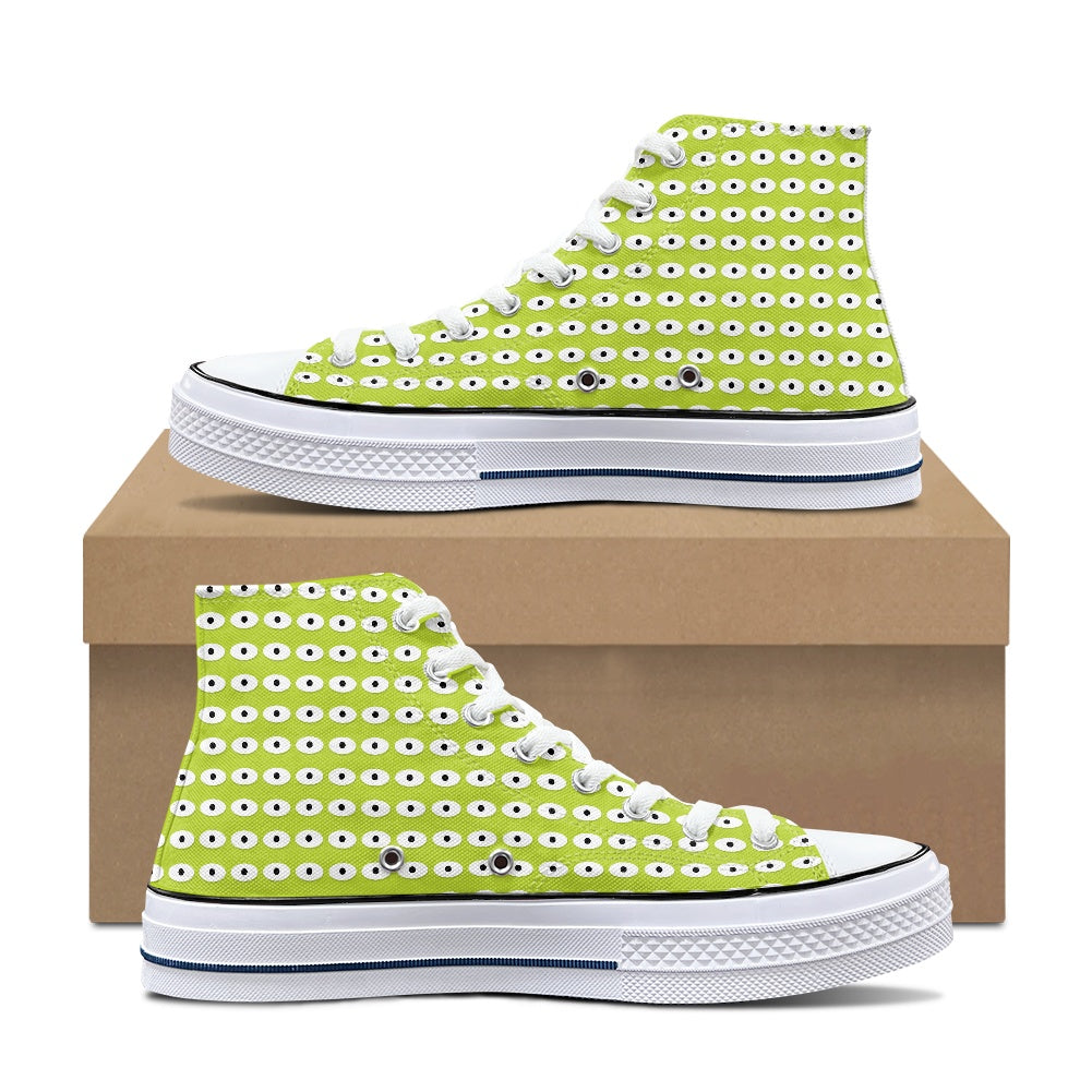 Toy Box- Alien High Top Canvas Shoes