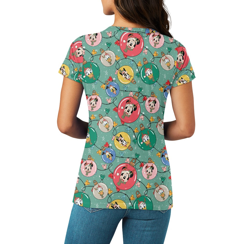 Ornament Pals Women's V-neck T-shirt