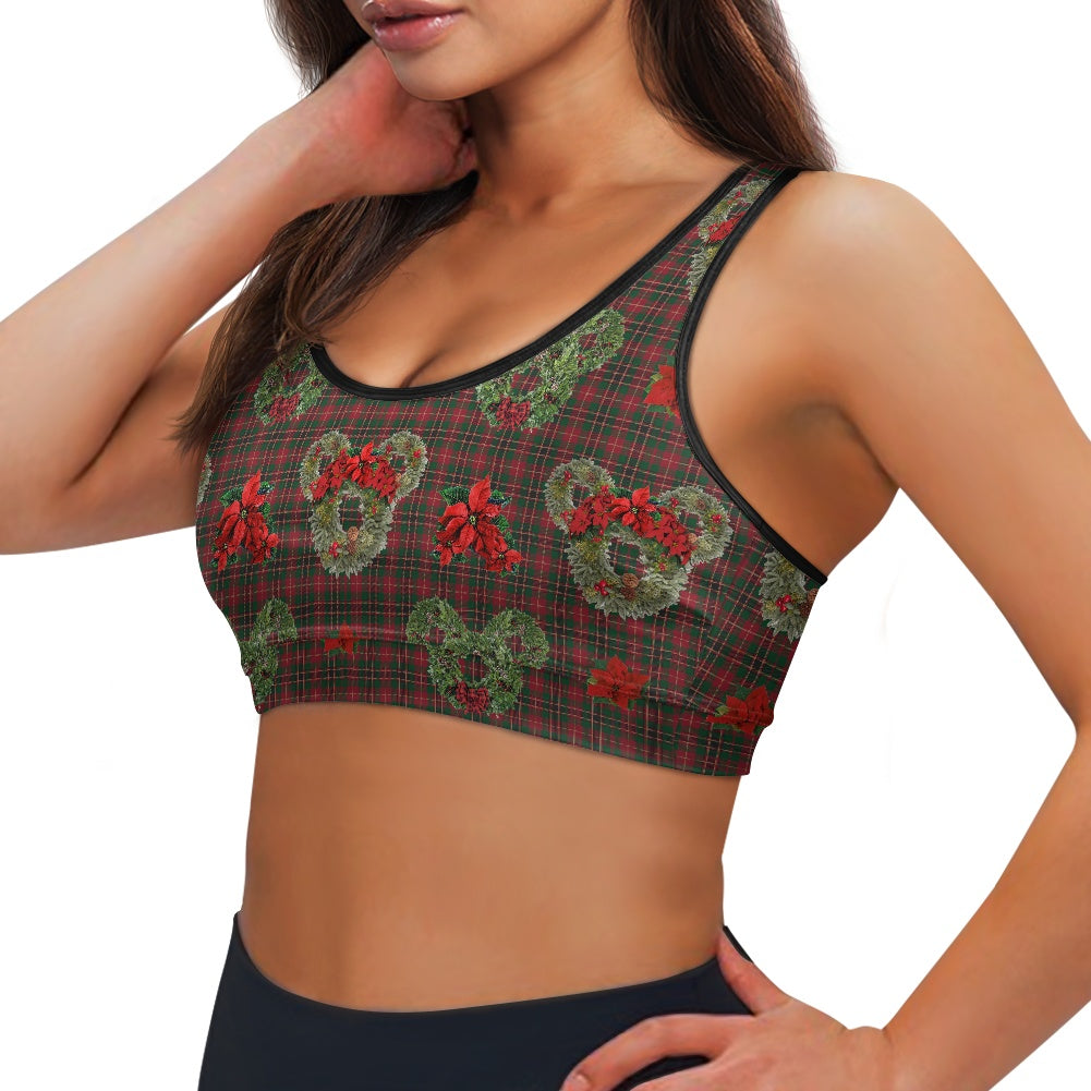 Christmas Wreaths Women's Sports Vest