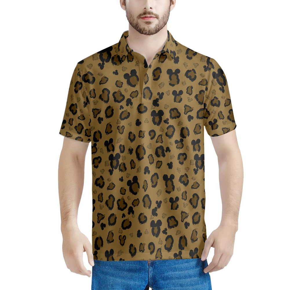 Cheetah Mouse Polo T-shirt