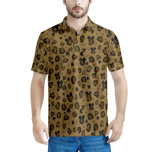 Cheetah Mouse Polo T-shirt