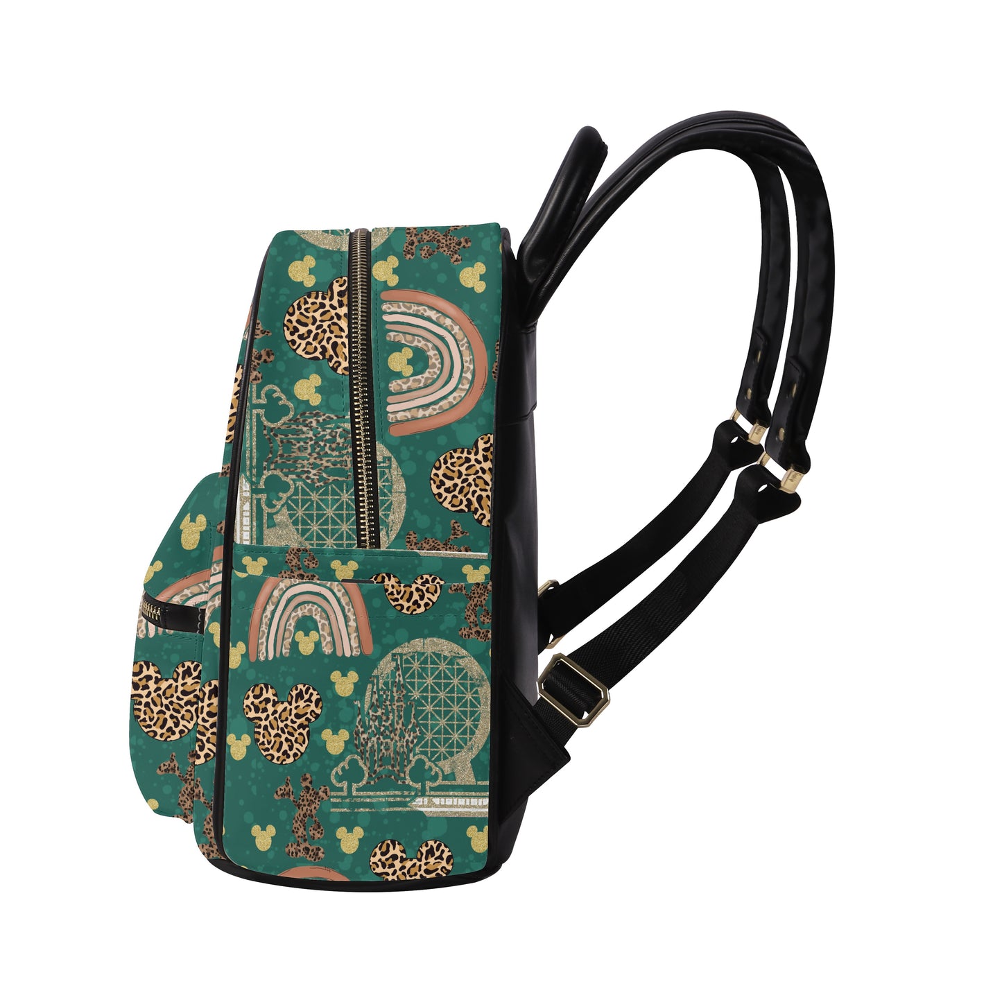 Cheetah Rainbow Casual Backpack for women