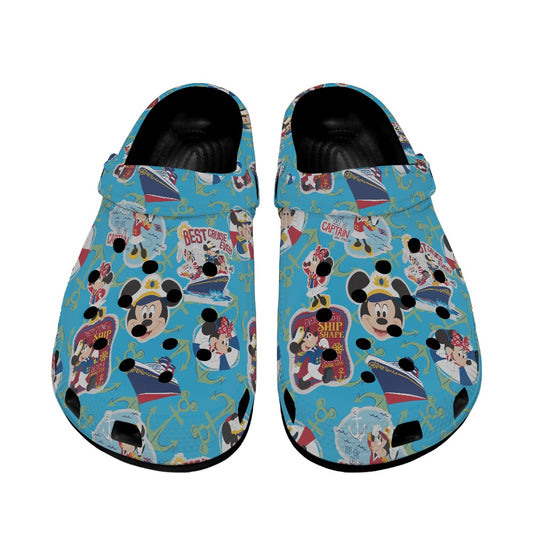 Cruise Mouse Crocs Black Sole