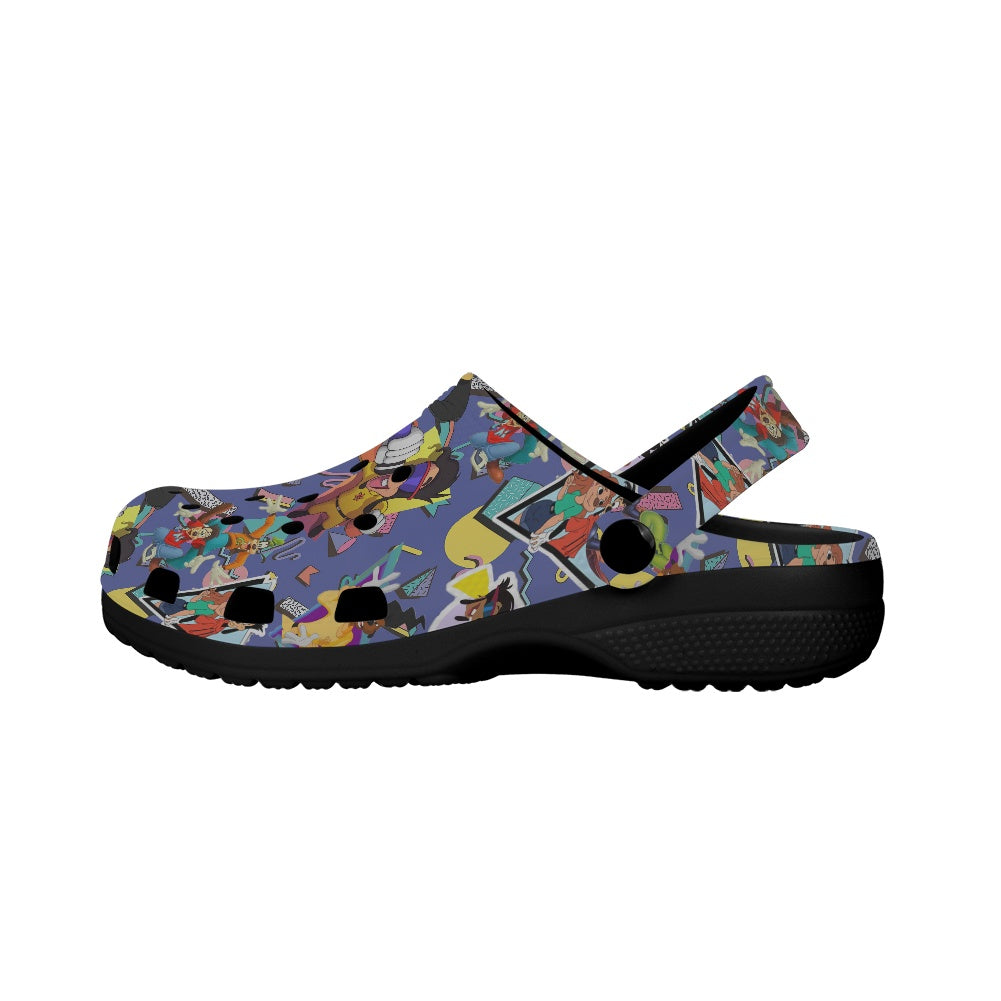 Powerline Crocs Black Sole