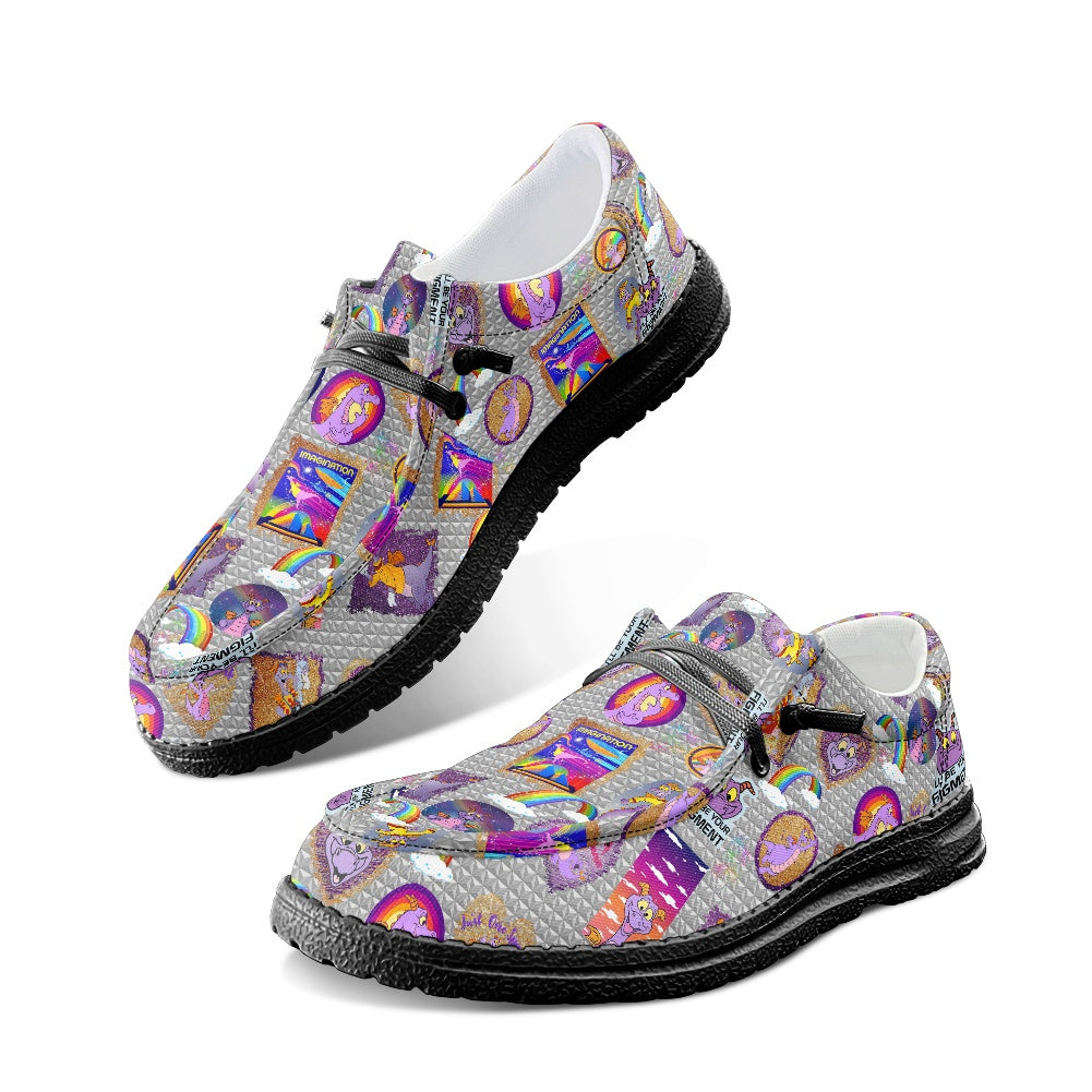 Purple Dragon dude shoes