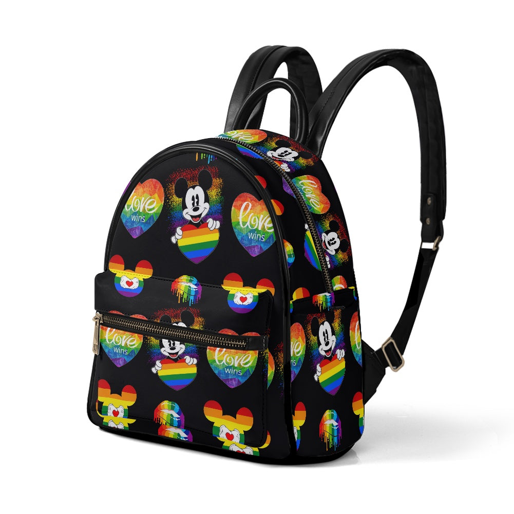 Mouse Pride Casual Backpack for women