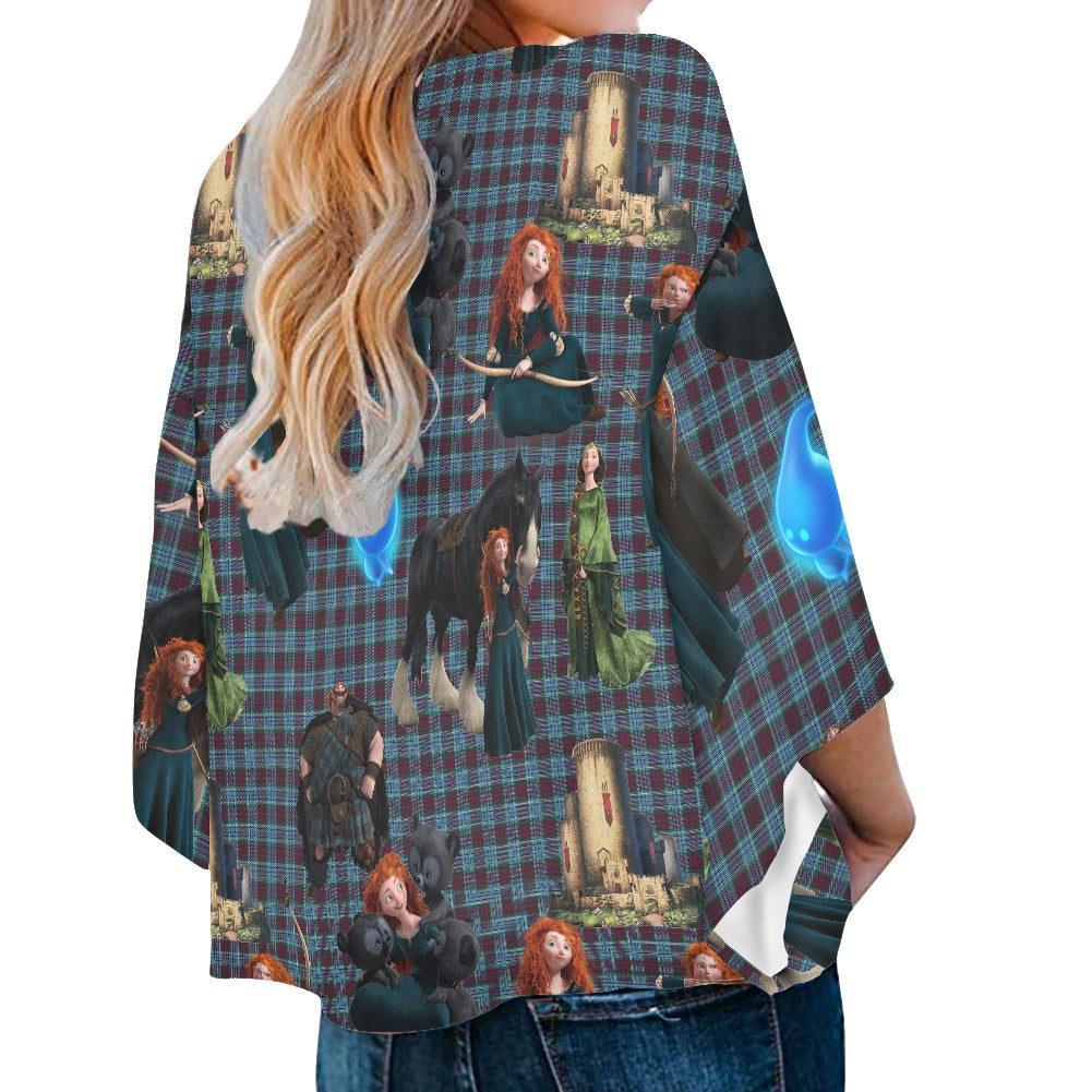 Shoot For My Own Hand Women‘s’ V-neck Streamers Blouse