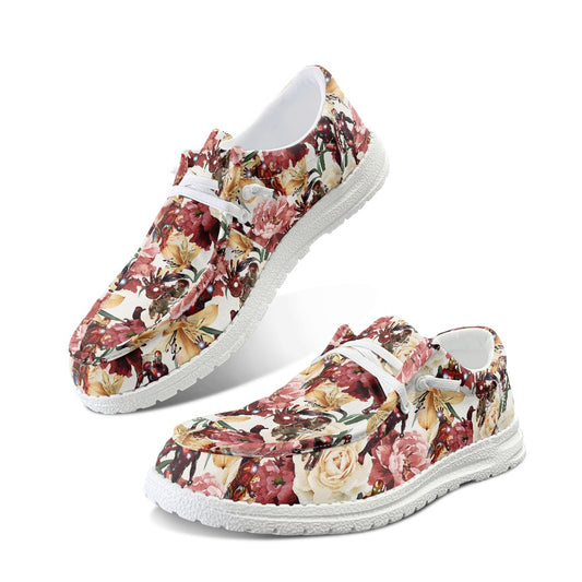 Floral Iron dude shoes