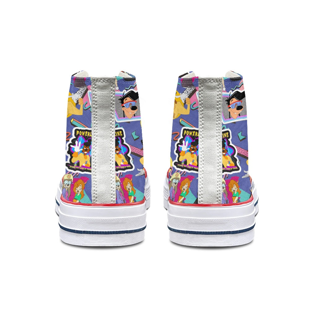 Powerline High Top Canvas Shoes