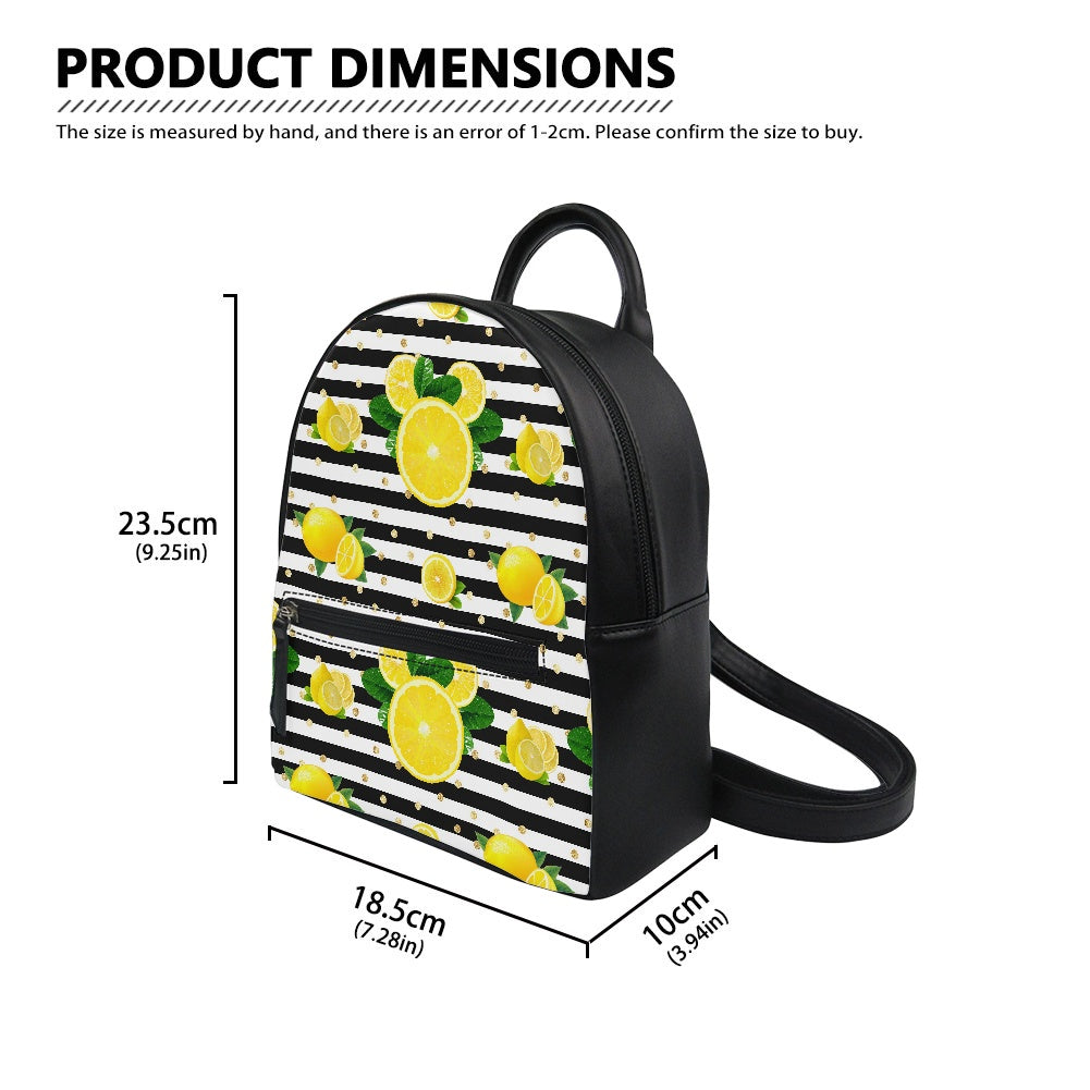 Lemon Squeezie Small Backpack