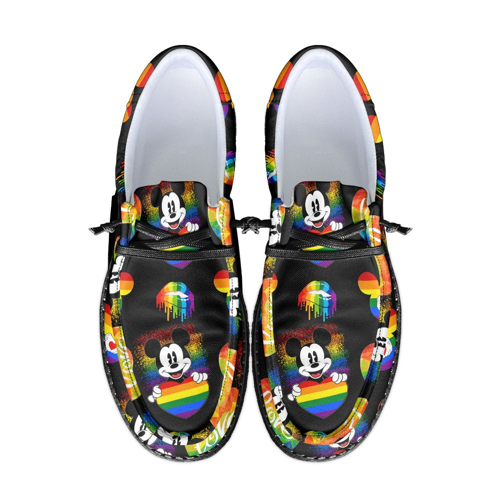 Mouse Pride dude shoes