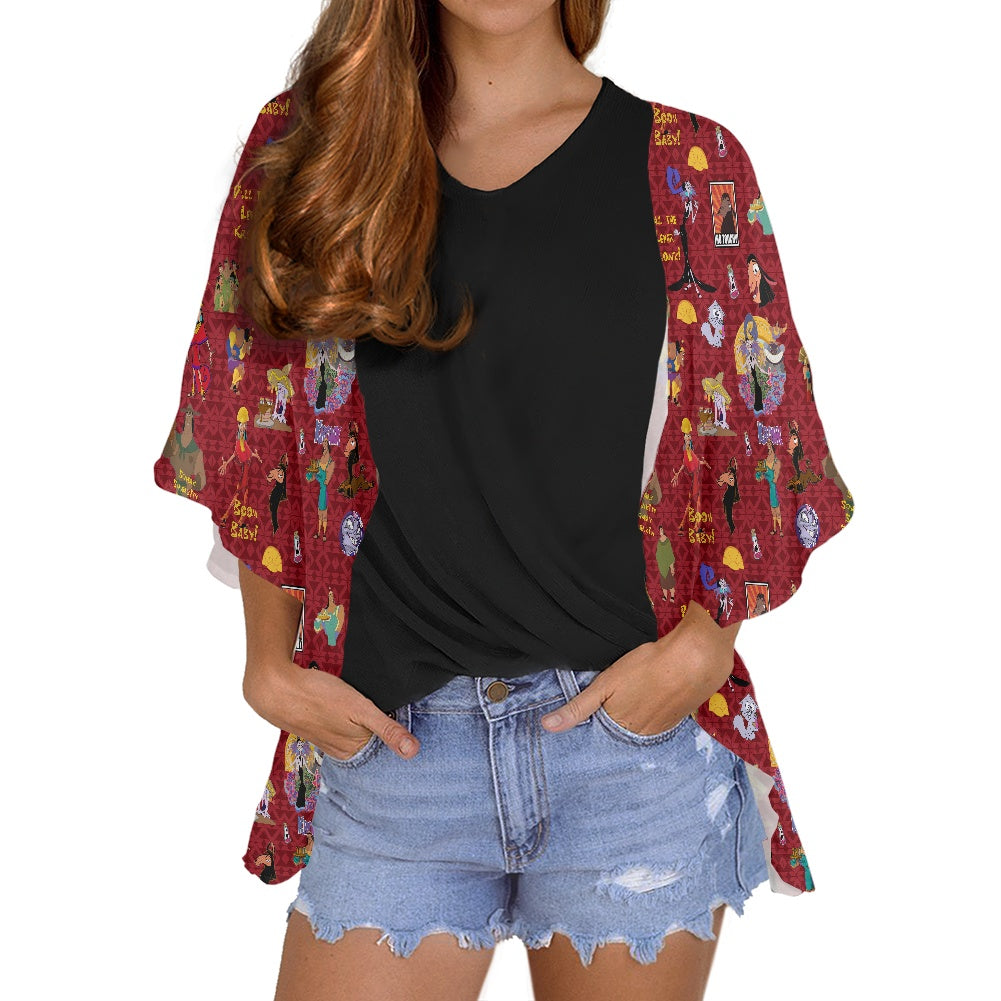 New Groove Women's cardigan chiffon shirt