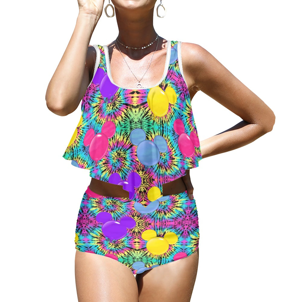 Tie Dye Mouse Bikini swimsuit