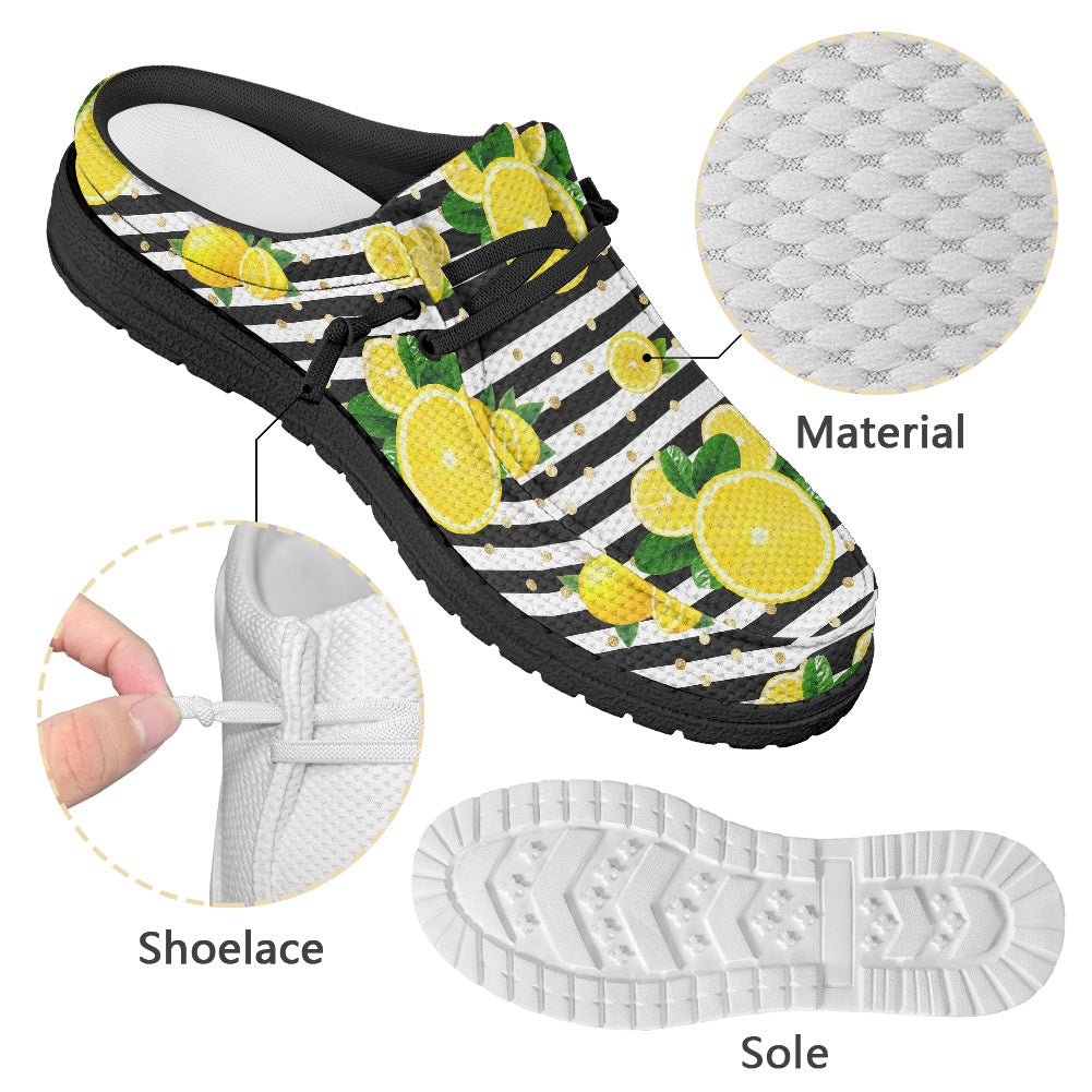 Lemon Squeezie MESH DUDE SHOES