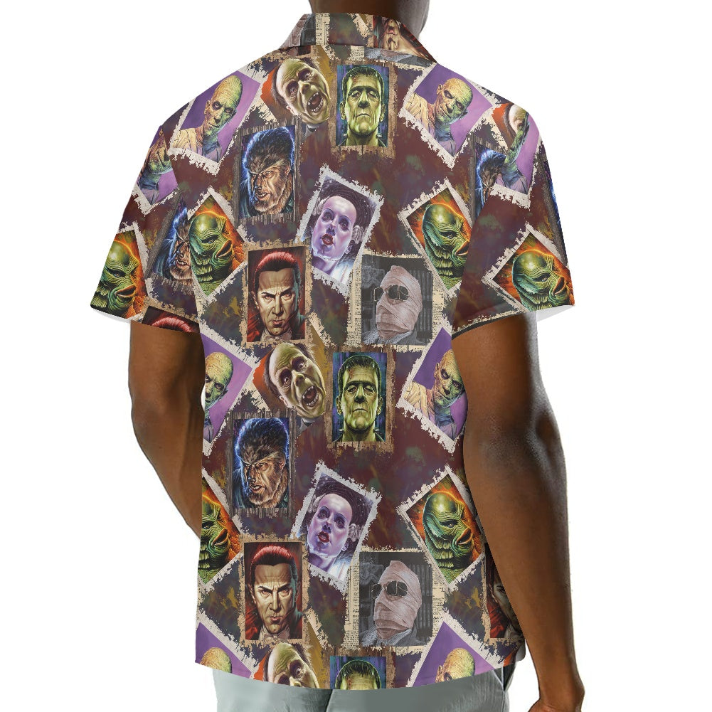 Movie Monsters Hawaiian shirt