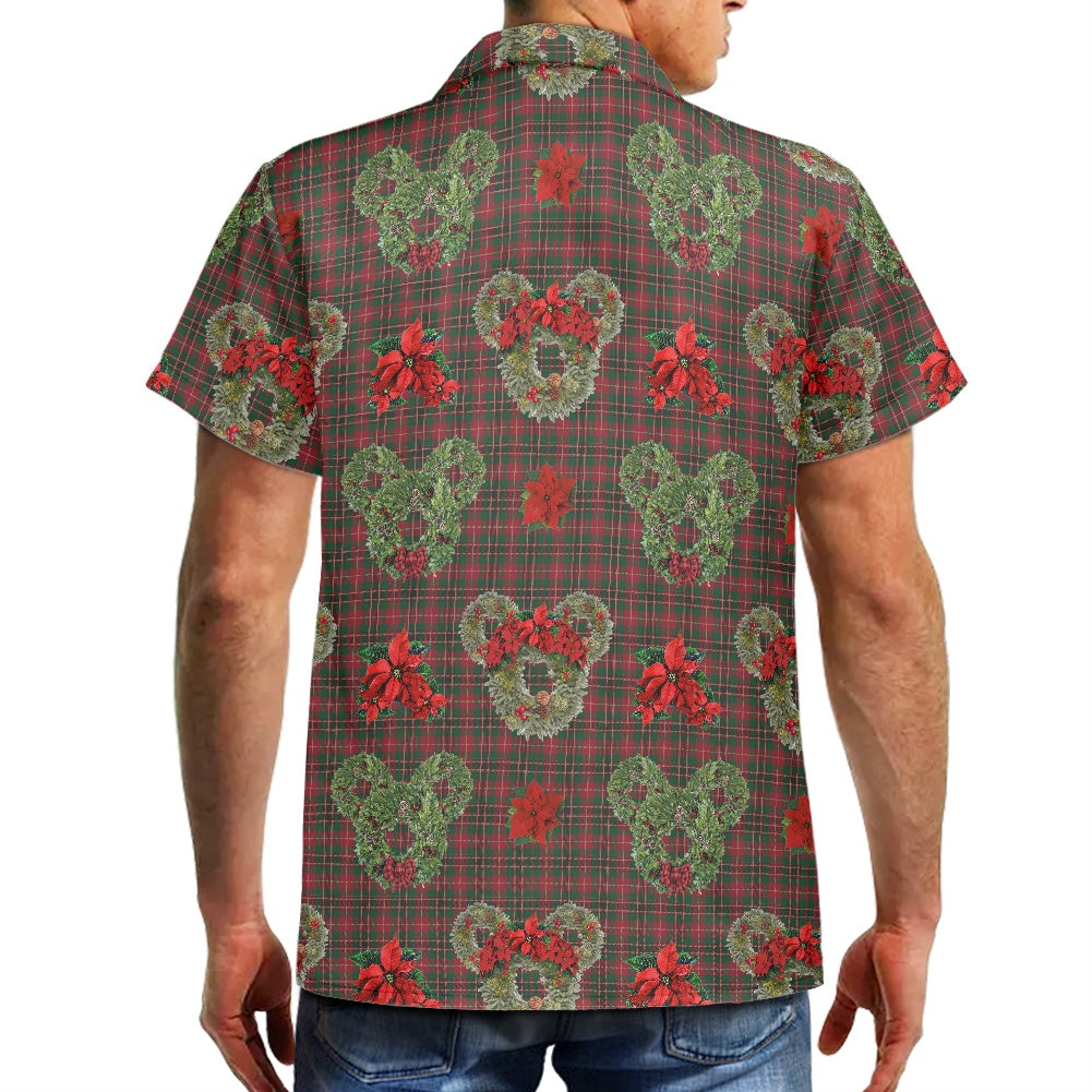 Christmas Wreaths Hawaiian shirt