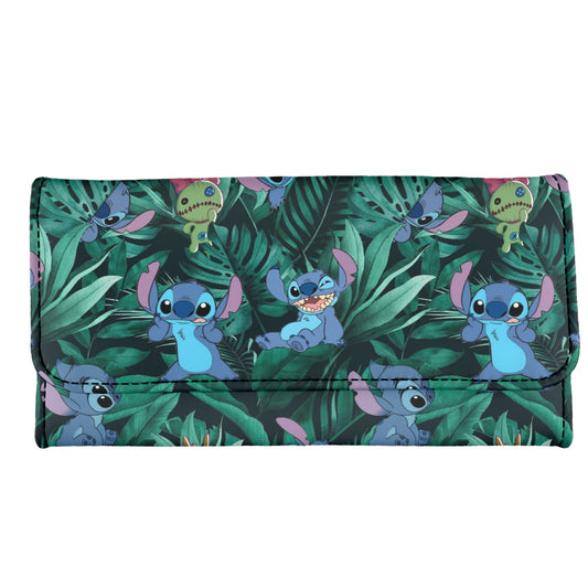 Tropical Alien Long Folding Wallet