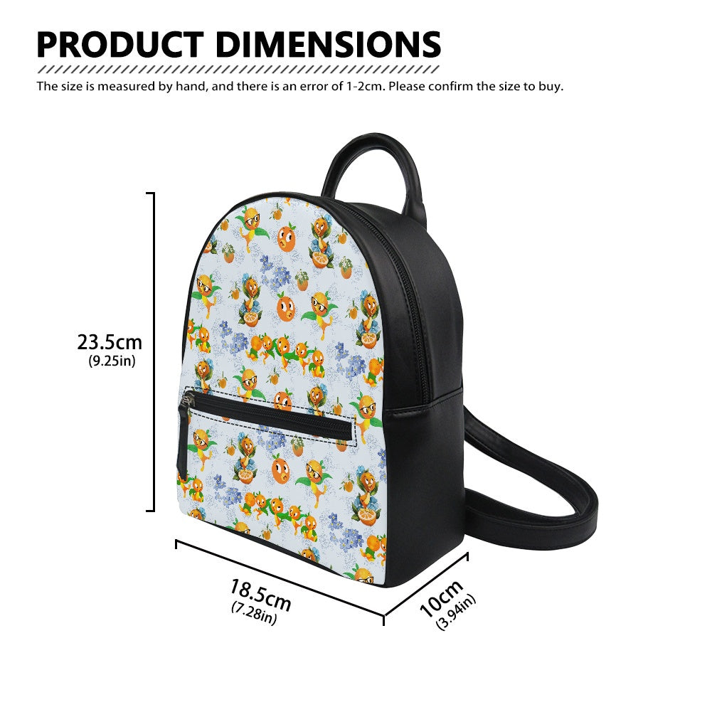 Classic Orange Bird Small Backpack