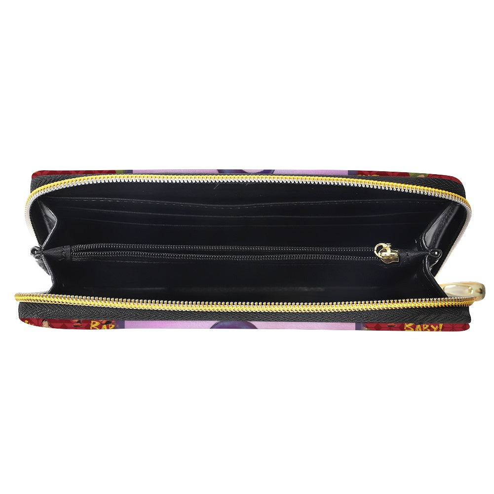 New Groove PU wallet (nylon zipper)