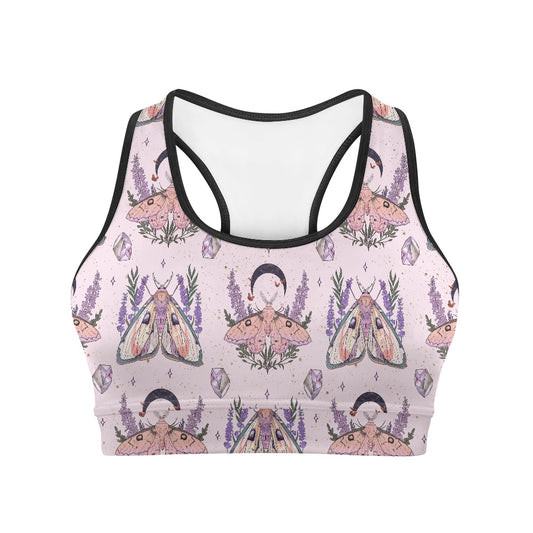 Lunar Moth Pastel Women's Sports Vest