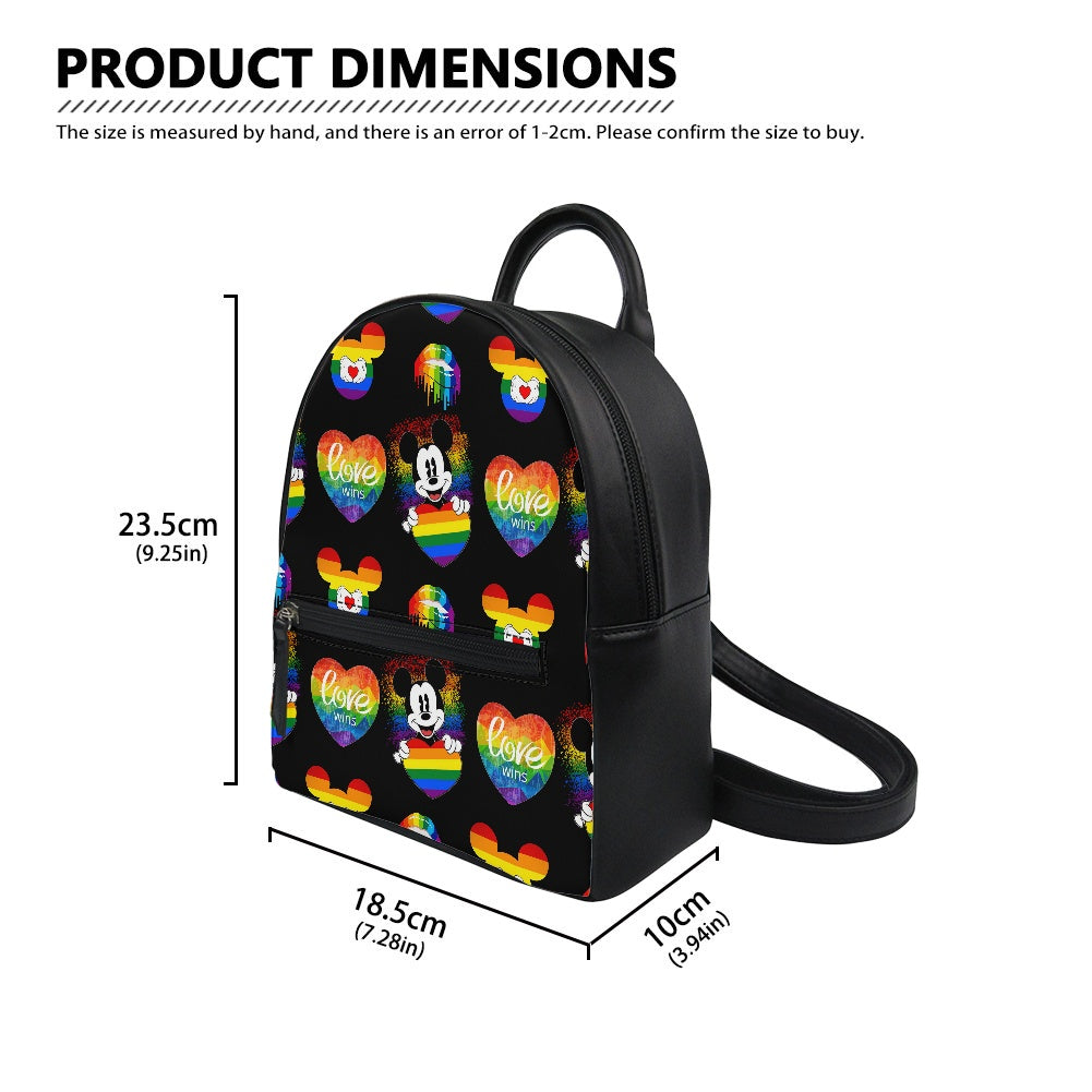 Mouse Pride Small Backpack