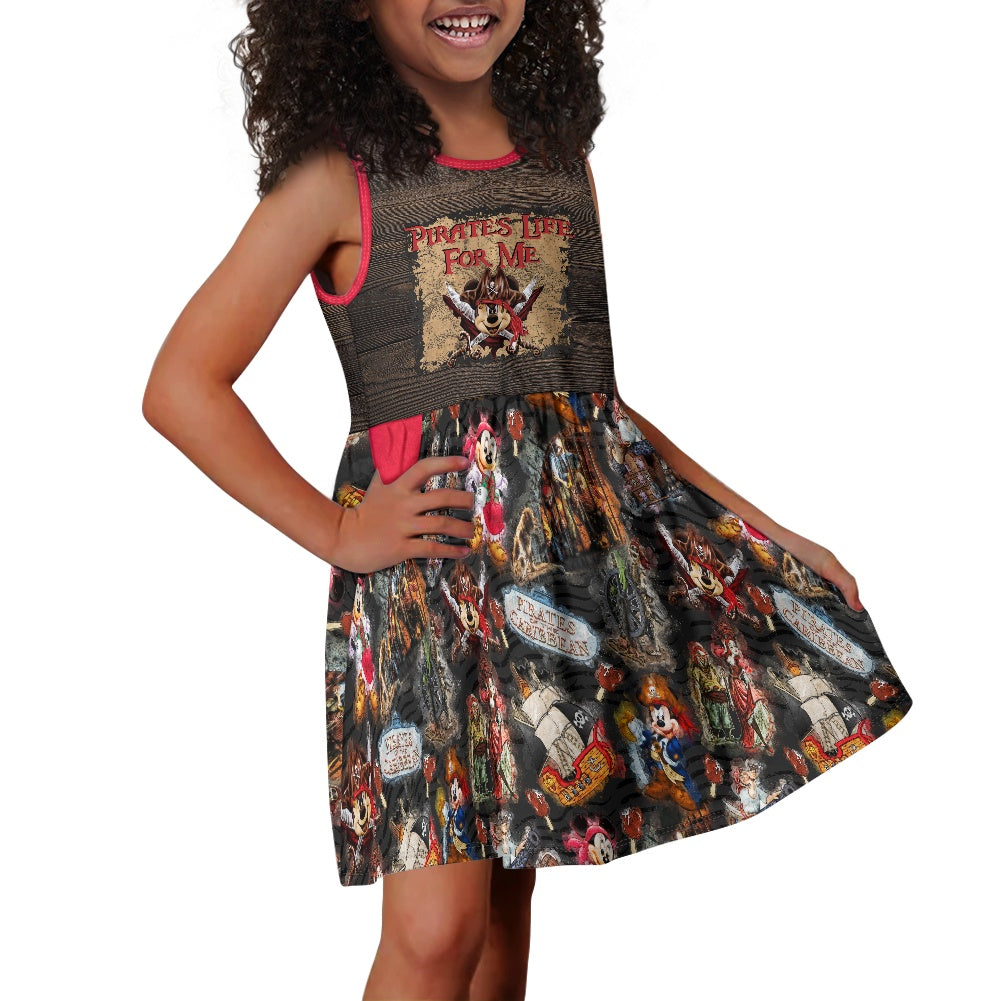 Pirates Life Girl's dress with pockets